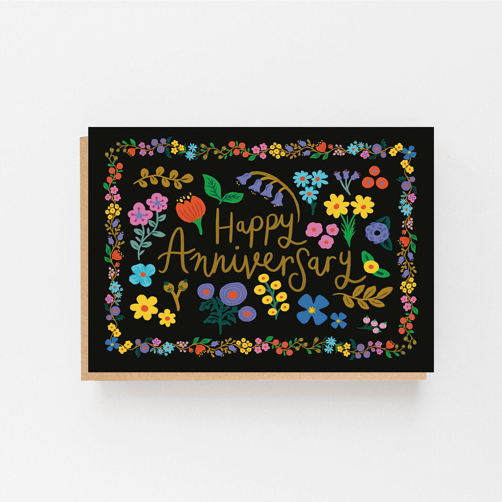 Happy Anniversary - Romanian Black