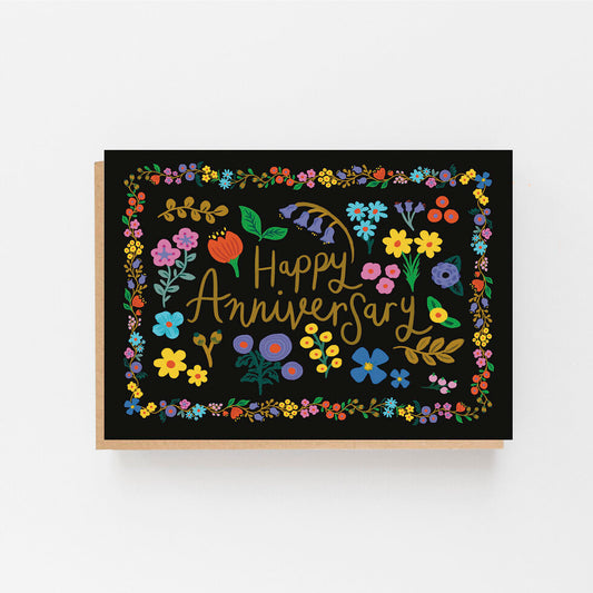 Happy Anniversary - Romanian Black