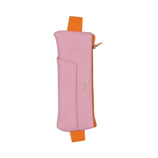 Pen Pouch Pink & Orange