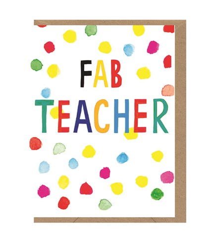 Fab Teacher Mini Card