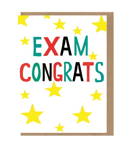 Exam Congrats Mini Card