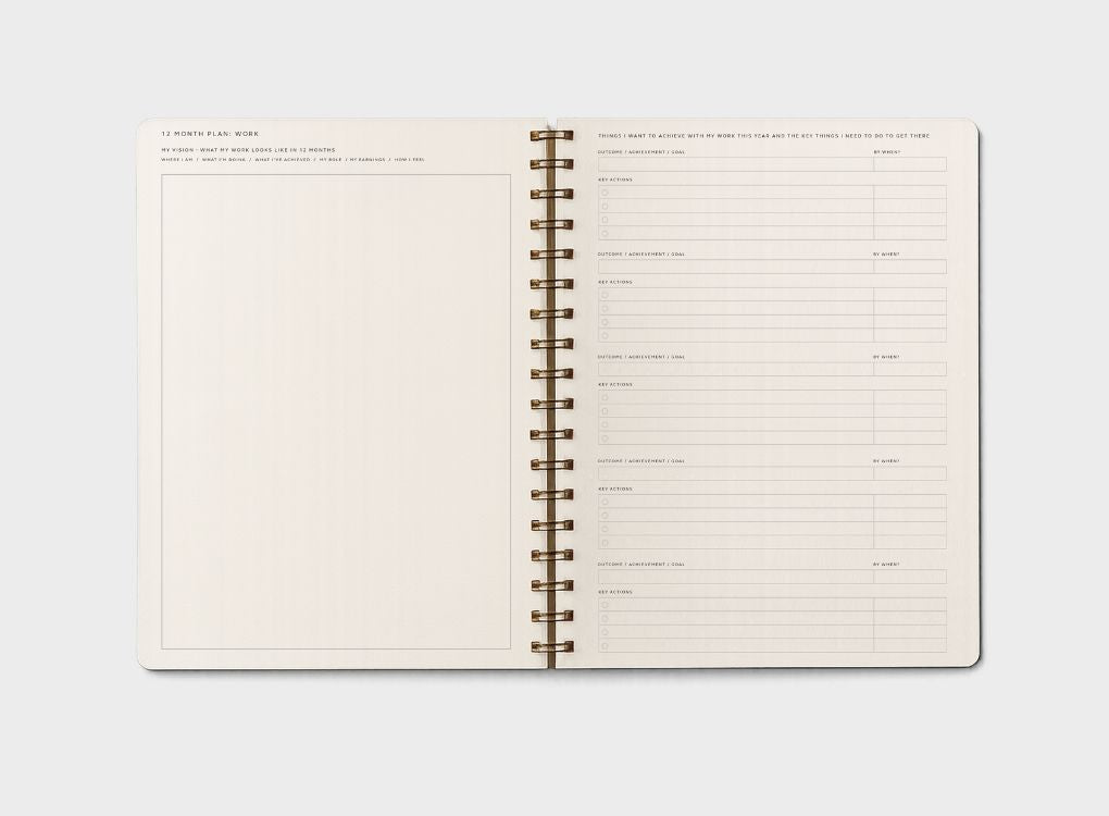 DAILY PLANNER | FORM - DARK BLUE