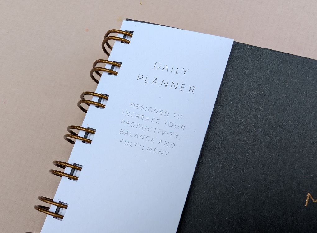 DAILY PLANNER | FORM - MINT GREEN