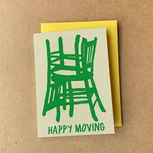 Happy Moving card