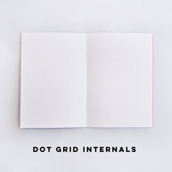 A dot grid notebook from the Pencil Me In stationery shop.