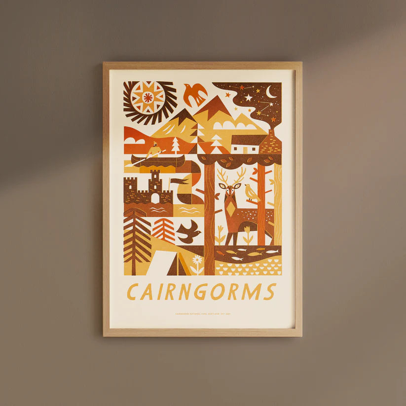 Cairngorms National Park Art Print