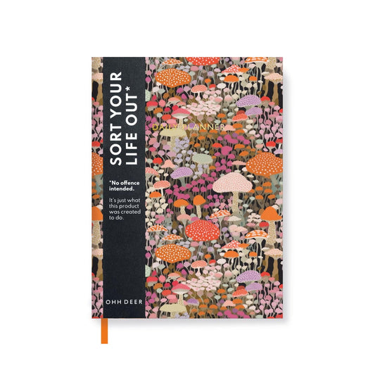 Mushroom Pattern Daily Planner