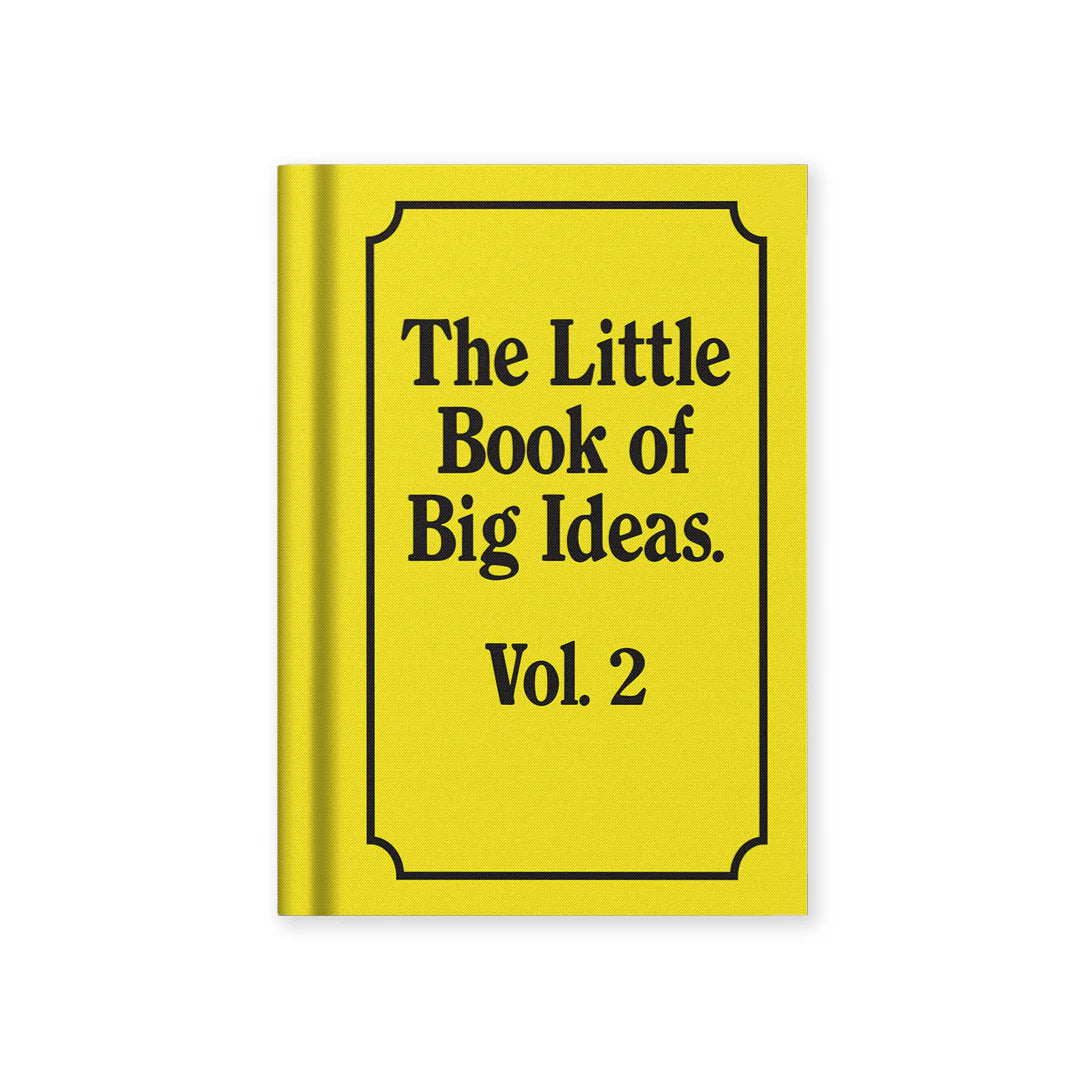 Little Book of Big Ideas Fabric Hardback Notebook (A7)