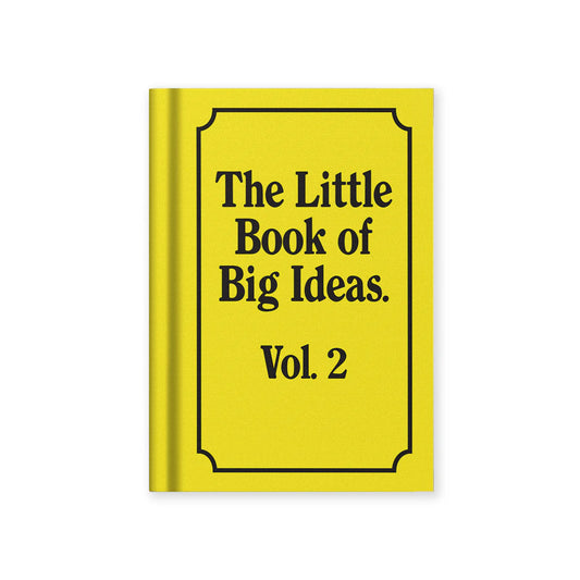 Little Book of Big Ideas Fabric Hardback Notebook (A7)