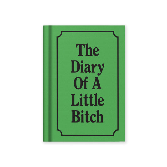 The Diary of a Little Bitch Fabric Hardback Notebook (A7)