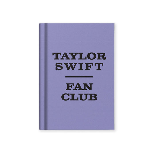 Taylor Swift Fan Club Fabric Hardback Notebook (A7)