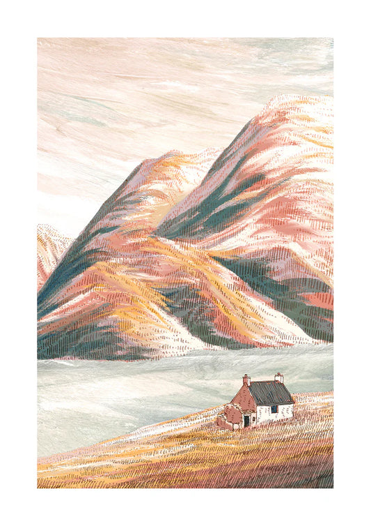 Oban Bothy Print - A3