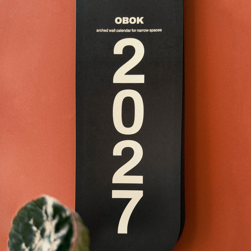 A Wall-mounted calendar available from the Pencil Me In stationery shop. 