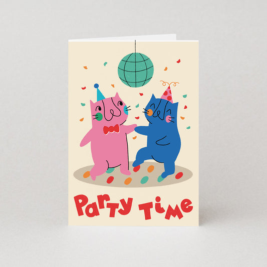 Party Time Birthday Card