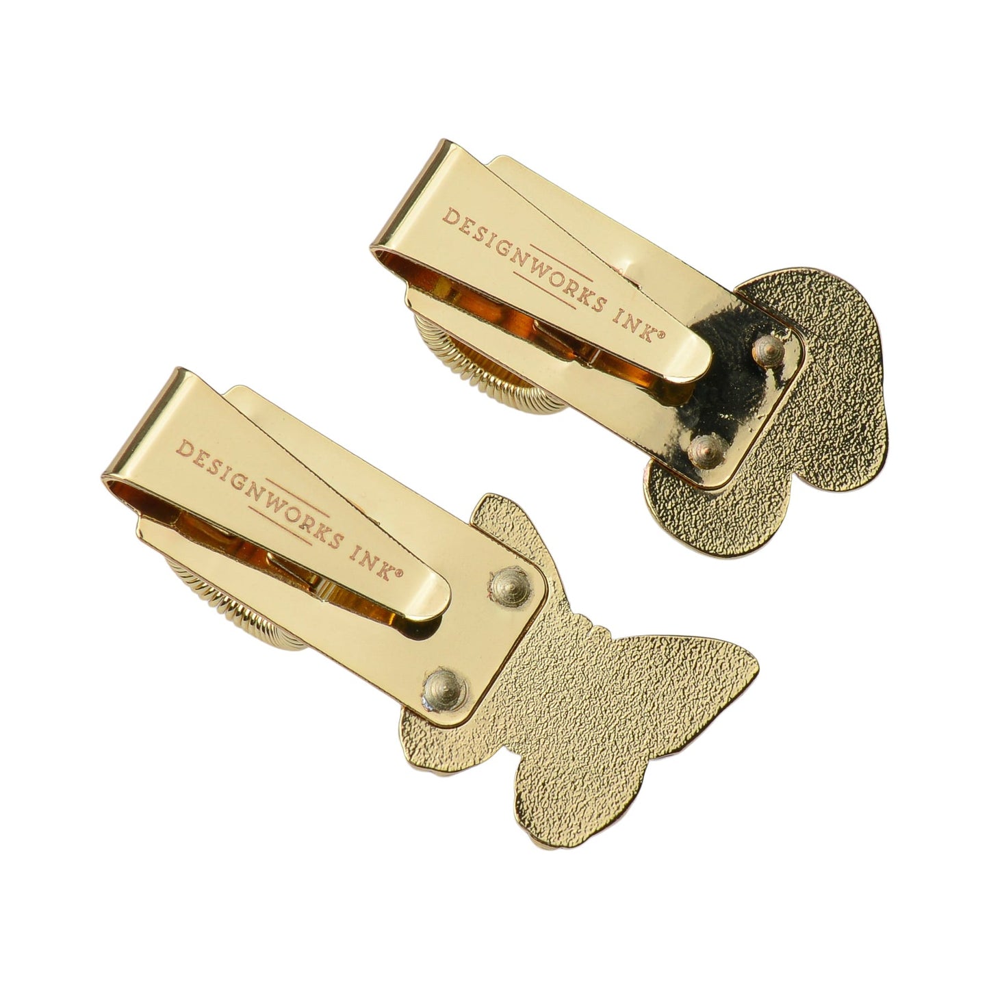 Pen Clips - Butterfly & Mushroom