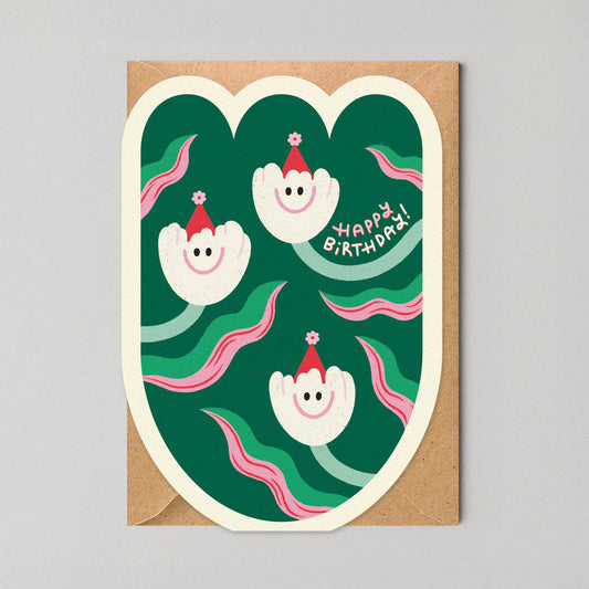 Happy Birthday Tulip Card