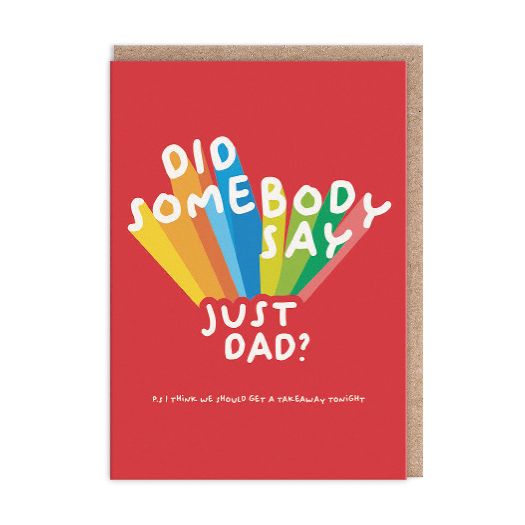 Did Somebody Say Card