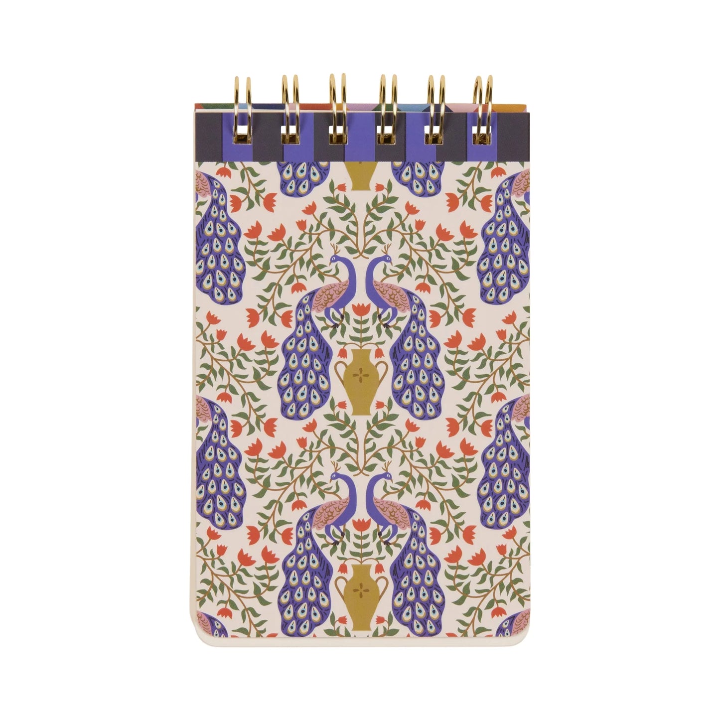 Peacock flip notepad