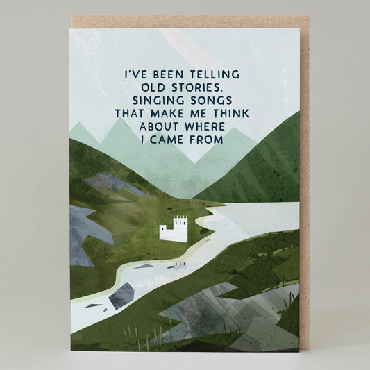 'TELLING STORIES' CARD