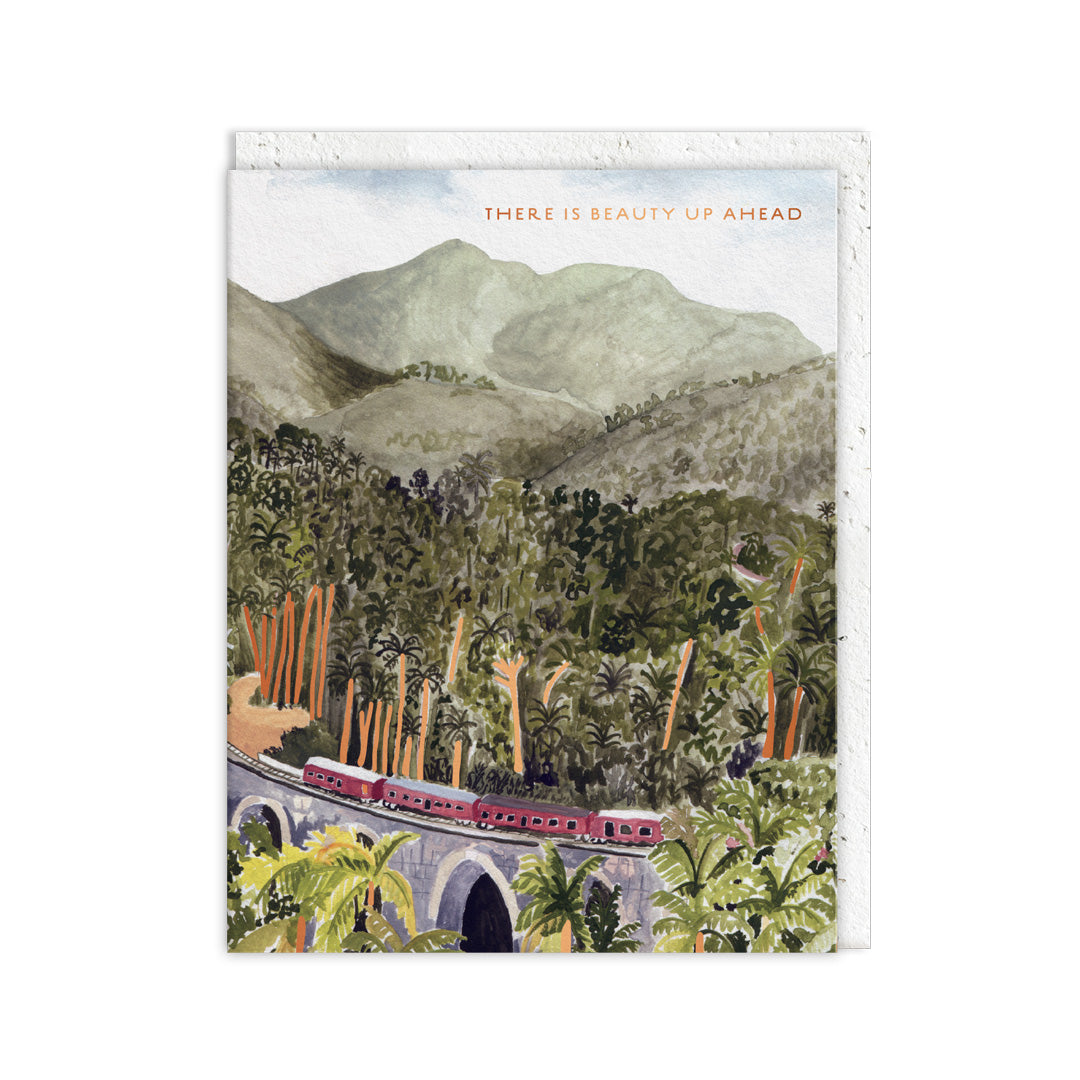There Is Beauty Up Ahead Card