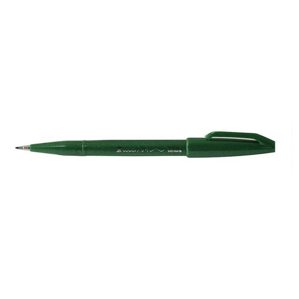 Green brush sign pen from the Pencil Me In stationery shop
