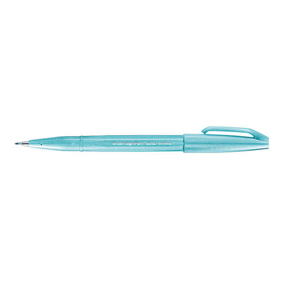 Pale blue brush sign pen from the Pencil Me In stationery shop