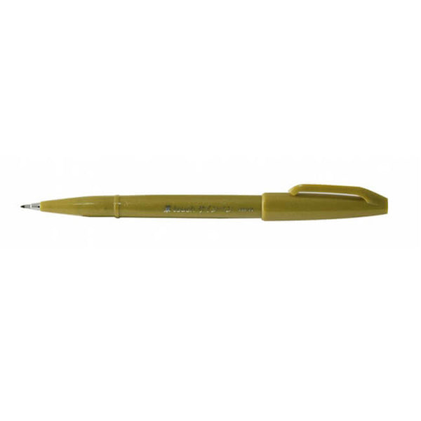 Ochre brush sign pen from the Pencil Me In stationery shop