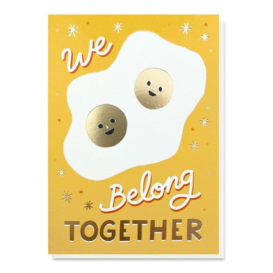 We Belong Together, double yolker card