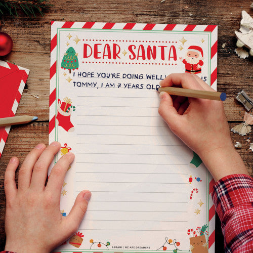 Dear Santa letter writing kit