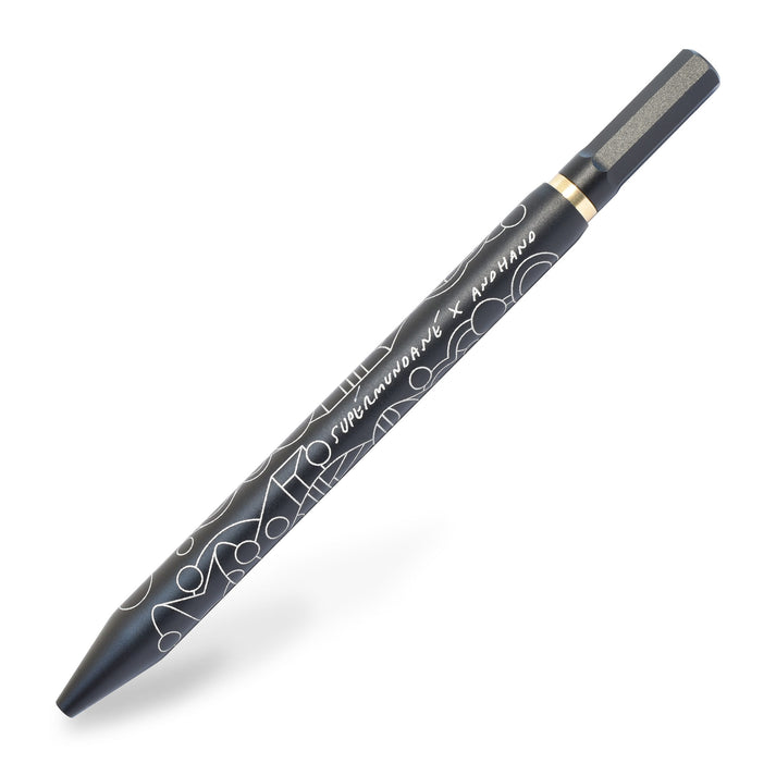 An artists edition And Hand Pen in black from the Pencil Me In stationery shop. 