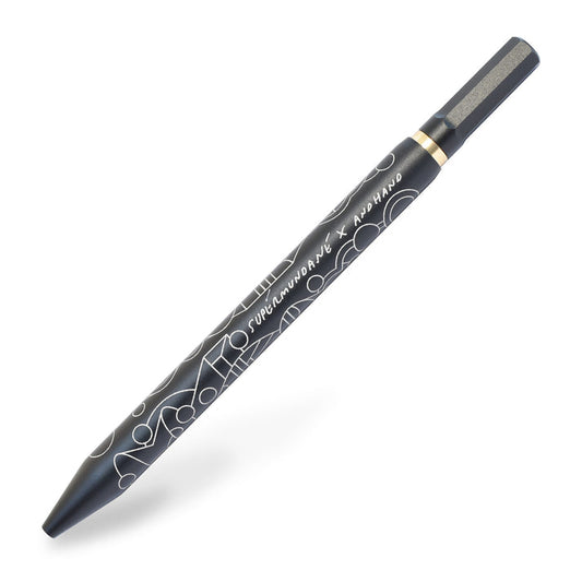 An artists edition And Hand Pen in black from the Pencil Me In stationery shop. 