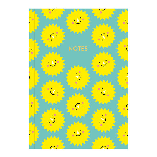 Sunshine A5 Lined Notebook