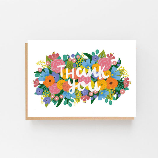 Thank You - Floral Vintage