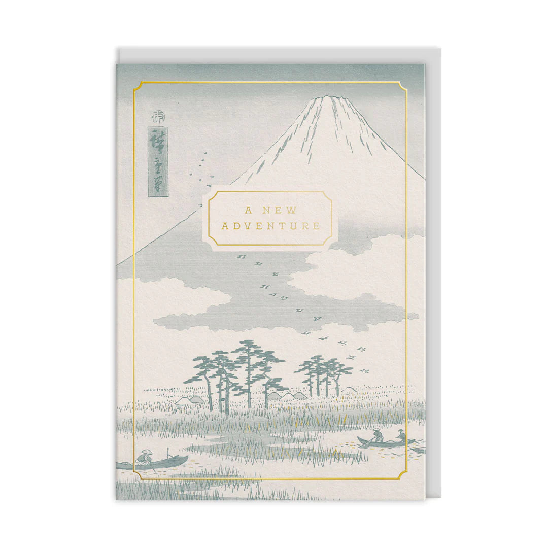 Mount Fuji New Adventure Greeting Card