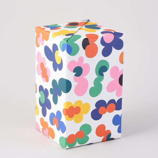 Flower Burst Wrapping Paper