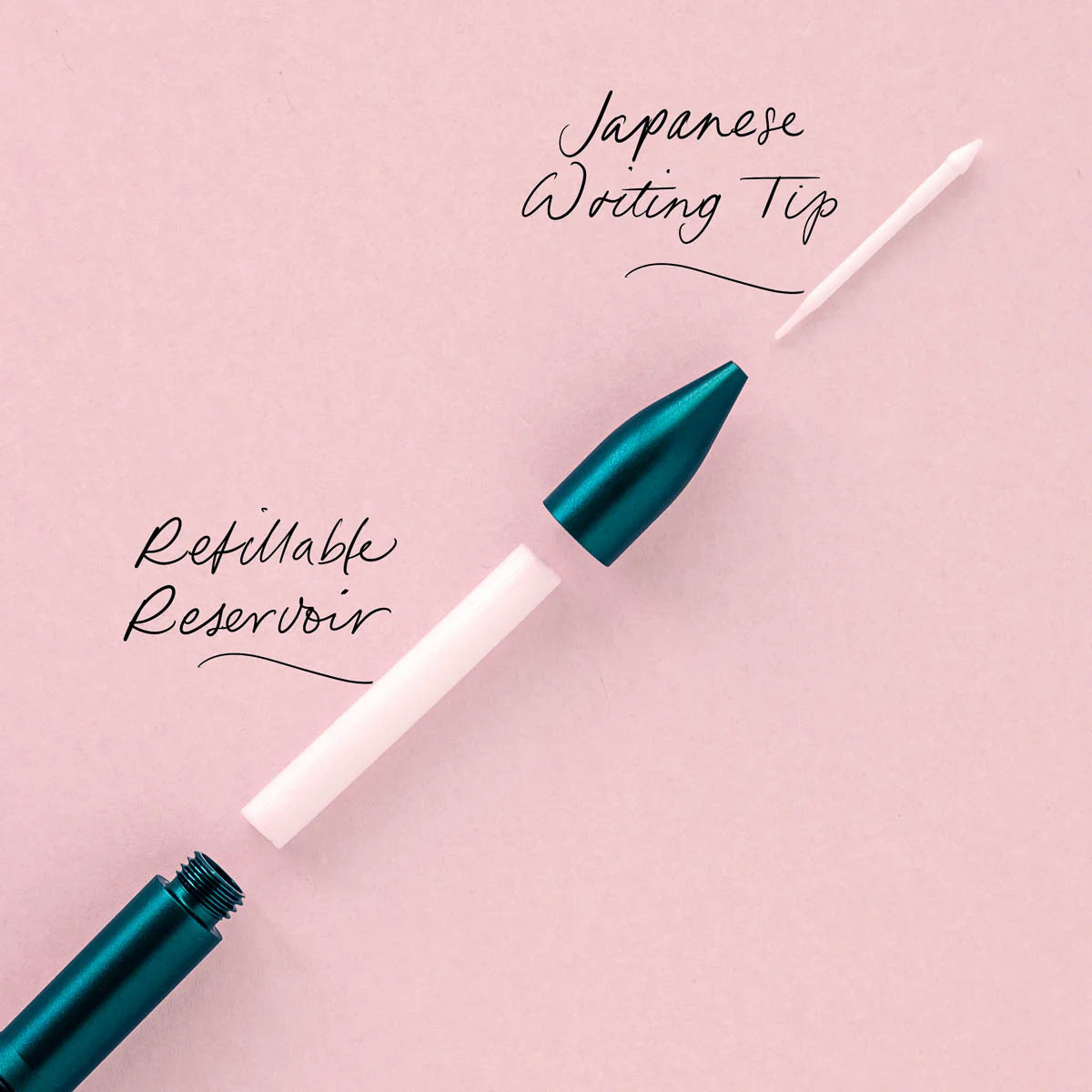 The Wren - Refillable writing pen - 5 colours