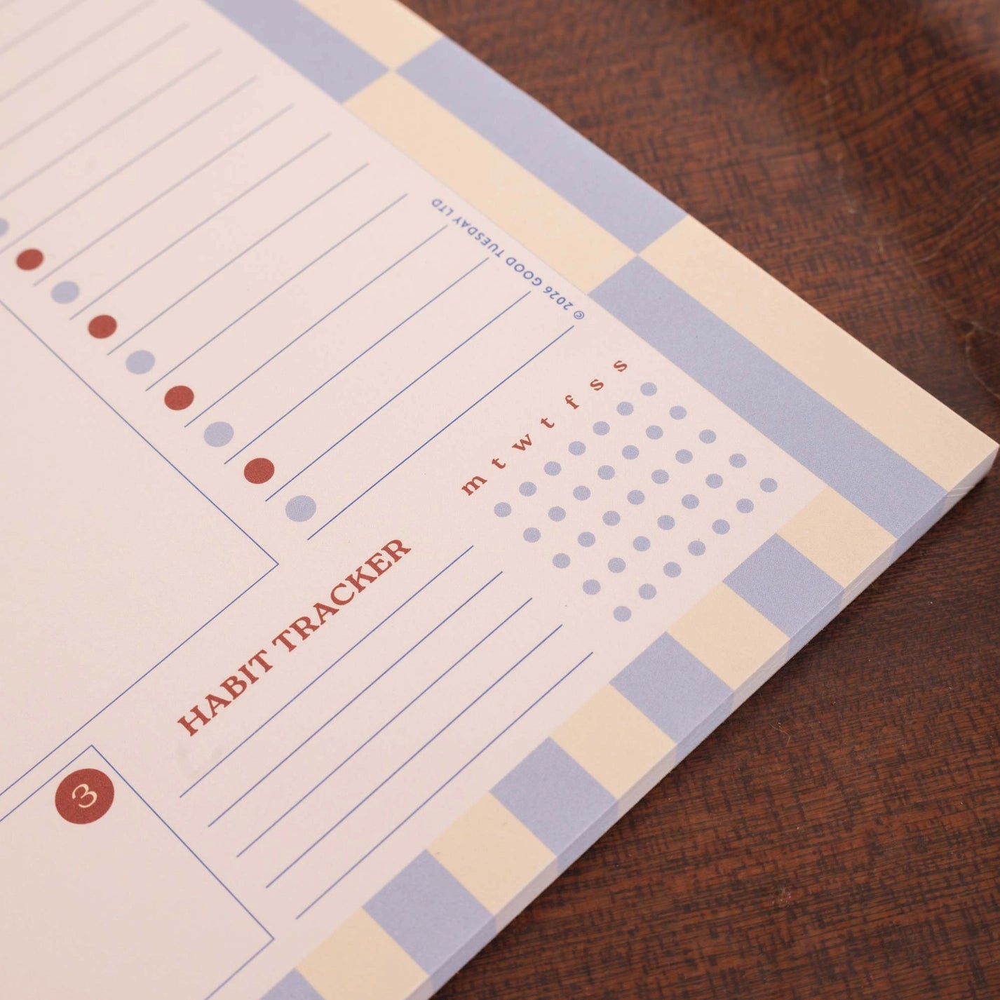 A4 Weekly Planner - Butter Blue