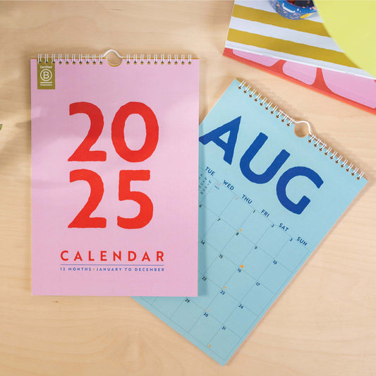 2025 Calendar | Colourburst | A4