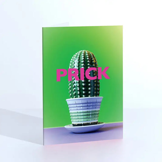 Prick Cactus Card