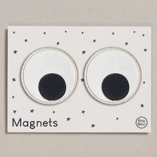 Embroidered Googly Eye Magnets