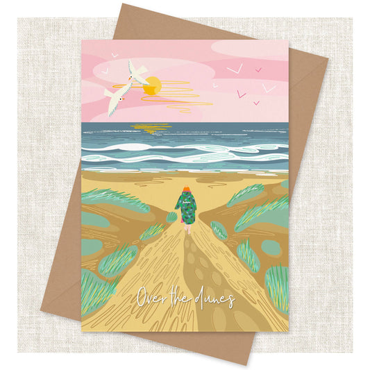 Over the Dunes card