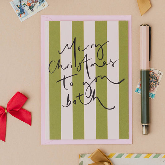 Merry Christmas to you Both card