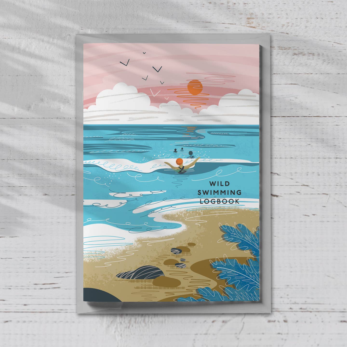 A wild swimming logbook from the Pencil Me In stationery shop. 
