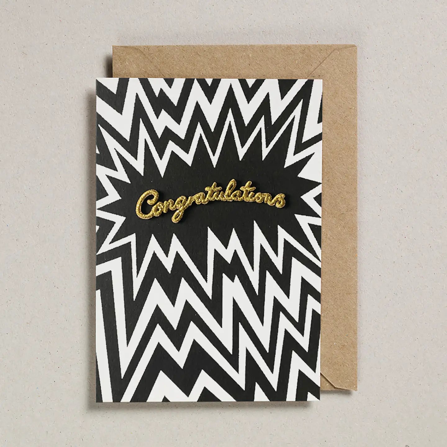 Congratulations embellished card