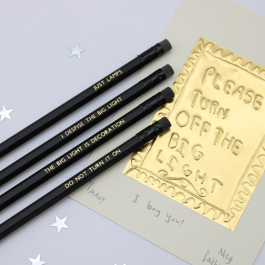 Big Light Hater Pencil Set