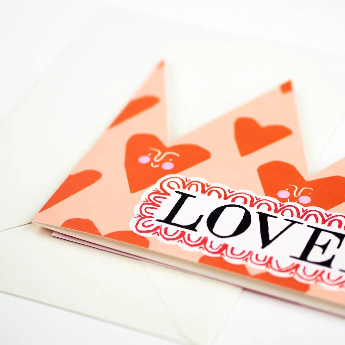 Loved crown card
