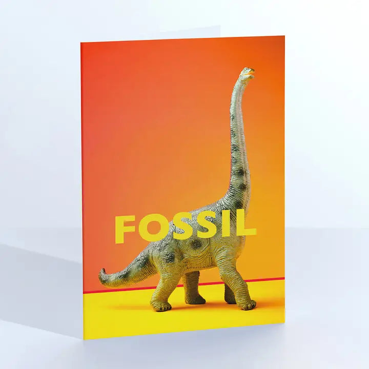 Fossil Retro Toy Dinosaur Card