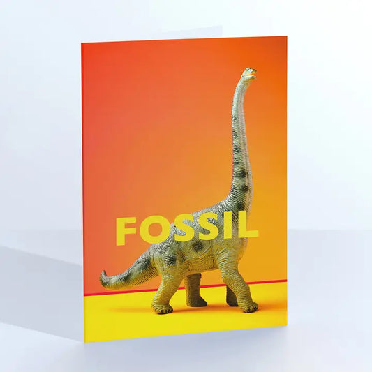 Fossil Retro Toy Dinosaur Card