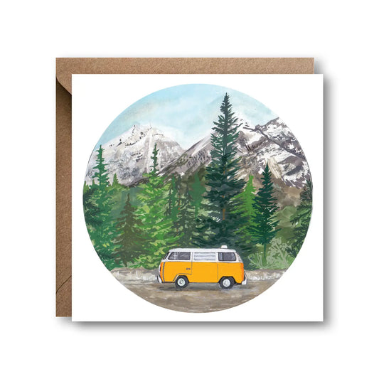 Campervan Greetings Card