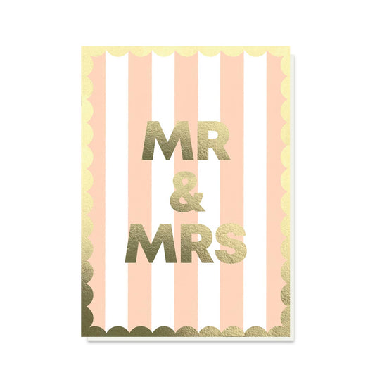 Mr & Mrs card